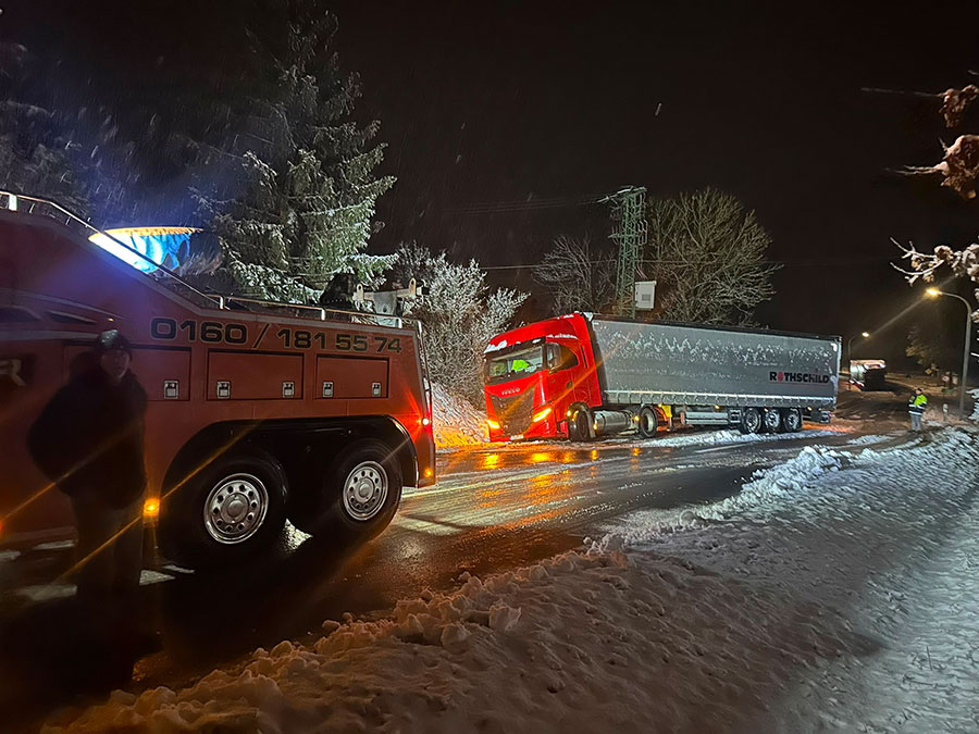 Nutzfahrzeugtransport